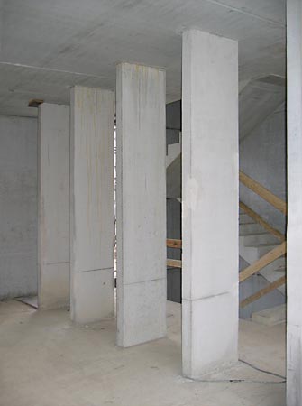 Foto 6 zu: EAB. Neubau von drei Einfamilienhäusern - Baugruppe im KfW 60-Standard, Berlin-Steglitz/Zehlendorf, 2003-2005, Architekt: Jo Sollich 
 Foto: Jo Sollich